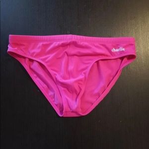 Hot Pink Speedos!